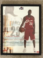 Lebron James "The Chosen One" Rookie Poster