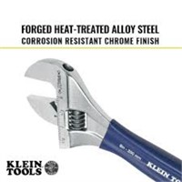 Klein Tools 8 in. Adjustable Wrench - Blue