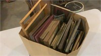 Box Of Misc Picture Frames (some damaged)