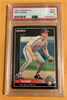 1992 Pinnacle Jim Thome Grade 9 Baseball Card