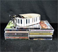 PIANO KEY BELT & MUSIC CDS