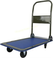 Olympia Tools Folding Platform Cart Green & Blue