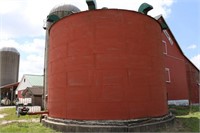 SUKUP GRAIN BIN WITH UNLOADING AUGER