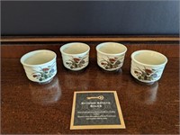 Vintage Japanese Porcelain Sake Cups