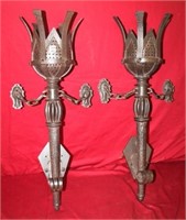 Metal Lamp medieval style Arte-de-Mexico