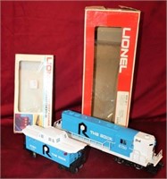 2pc Lionel Trains; "The Rock" 8750 Engine &