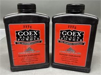 2 - 1 lb Cans Goex FFFg Black Powder