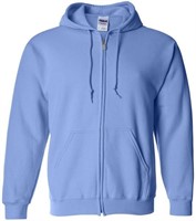 Gildan Men's X-Large Fleece Zip Hooded Sweatshirt,