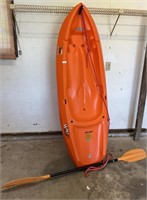 Lifetime Wave 60 Kayak with Paddle Oar