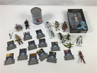10 figurines Star Wars