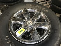 NO SHIPPING: set of 4 tires with rims: General