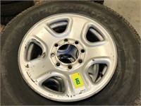 NO SHIPPING: set of 4 tires with rims: Toyo H/T