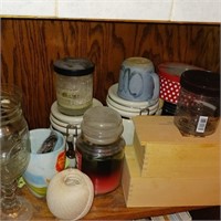 Shelf Lot - Candles/Containers +