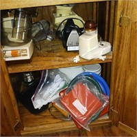 Kitchen Cabinet Lot - Gadgets & More