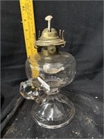 glass oil lamp no top