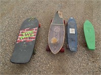 4 Skateboards