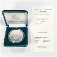 US Presidential 1oz Silver Medal UNC