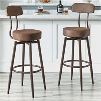 Bar Stools with Back Set of 2