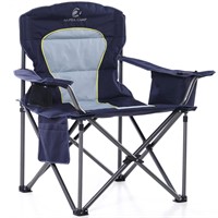 ALPHA CAMP Oversized Camping Folding Chair Heavy D