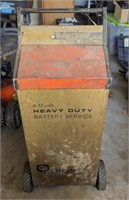 Heavy duty vintage battery service station/charger