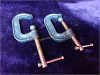 Two No. 2 C Clamps