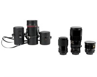 Group Japanese Camera Lenses
