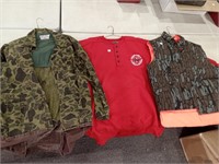 Reversible hunting vest, hunting jacket &