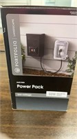 Portfolio Landscape power pack low-voltage black