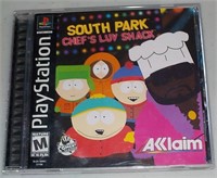 South Park Chefs Luv Shack PlayStation PS1 Gme CIB