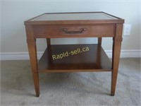1960's Vintage Wooden End Table