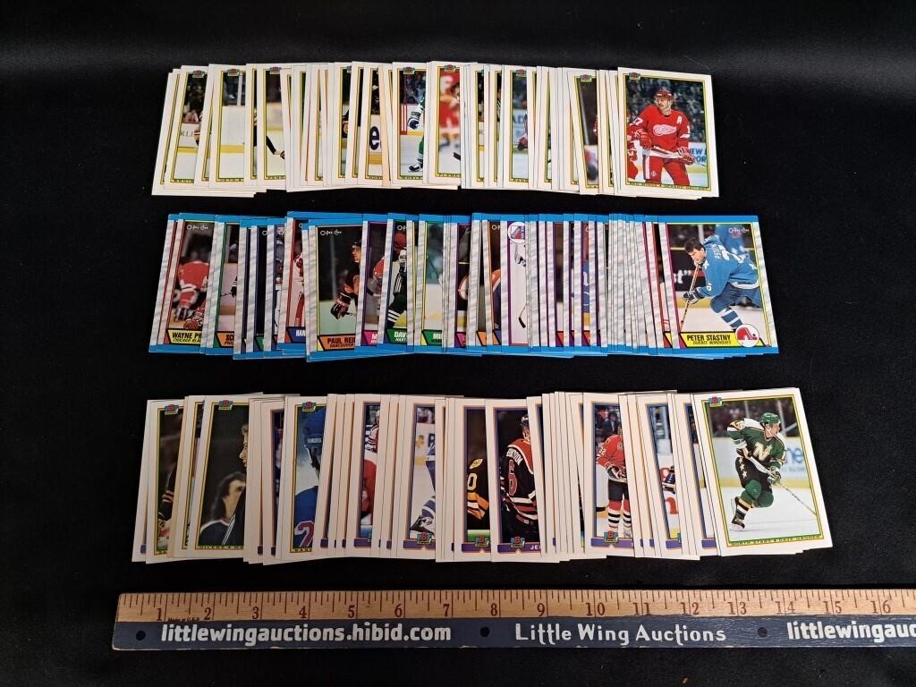 89/90 OPC & 90-92 BOWMAN Hockey Cards