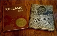1953 STL NUGGET & 1956 ROLLAMO School Yearbooks