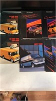Nice 1985 Chevy & Oldsmobile brochures-all makes