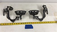 Cast iron wall sconces/bracket