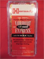 Ammo: Hornady 17 HMR Varmint Express w/ V-Max