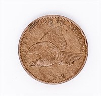 Coin 1858 Flying Eagle Cent In Extra Fine