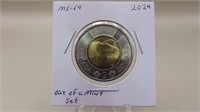2024 King Charles I I I  M S - 64 Toonie Out Of