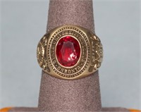 10K Gold 1967 SUNY Oneonta Class Ring