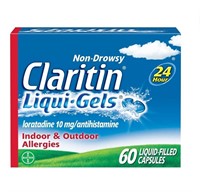 Claritin Liqui-Gels 24 Hour Non-Drowsy Allergy