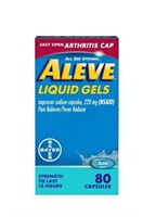 Aleve Liquid Gels Easy Open Arthritis Cap