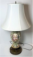 Victorian Ceramic Table Lamp