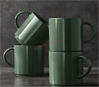 4pc stoneware mug set