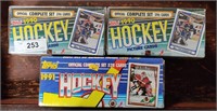 3 Sealed NHL trading card sets, 90 + 91