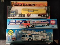 2 Crown trucks and hauler in boxes