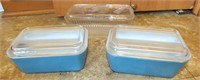 2 COVERED PYREX AND 1 OTHER COVERED