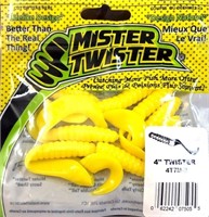 Mister Twister 4" Split Double Tail (8PACK)