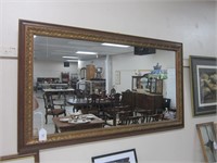 LARGE FRAMED WALL MIRROR