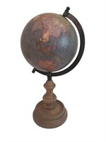 Decorative Globe on Wood Stand