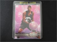 1997-98 SKYBOX METAL TIM DUNCAN ROOKIE CARD