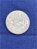 1957 Buffalo, New York wooden nickel